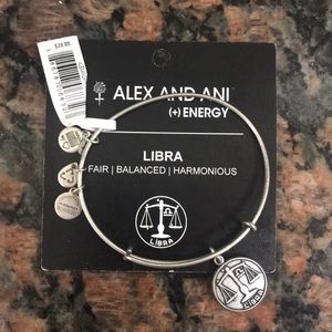 Alex and Ani Libra Silver bracelet